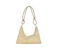 CORIOS Rhinestone Purses for Women Crystal Clutch Bag Wedding Purse Bling Hobo Bag Sparkly Glitter Handbag Underarm Shoulder Bag Banquet Bag for Wedding Prom Cocktail Party Gold