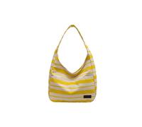 CORIOS Tote Bag Women Striped Canvas Handbag Casual Top Handle Bag Large Capacity Shoulder Bag Ladies Underarm Bag for Shopping Work Travel School Daily Yellow