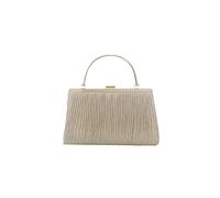 CORIOS Women Clutch Bag Glitter Sequin Evening Bag Charming Handbag Bridal Wedding Purse Elegant Crossbody Bag Sparkly Shoulder Bag for Party Weeding Cocktail Prom Banquet Apricot