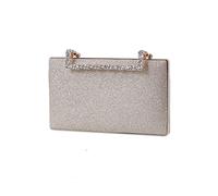 CORIOS Women Clutch Purse Glitter Evening Bag Sequins Clutch Bag Sparkly Handbag Bridal Wedding Purse Crossbody Bag Elegant Shoulder Bag for Dance Wedding Party Prom Bride Champagne Gold