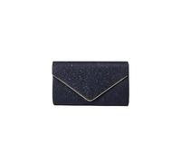 CORIOS Women Envelope Clutch Bag Sequins Evening Bag Bridal Wedding Purse Glitter Sparkly Handbag Elegant Shoulder Bag Crossbody Bag with Detachable Chain for Prom Wedding Cocktail Party Dark Blue