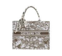 CORIOS Women Ethnic Printed Tote Handbag Bohemian Shoulder Bag Canvas Top-Handle Purse Summer Beach Bag Fashion Briefcase Laptop Bag Vacation Beach Travel Shopping Daily Hobo Bag Coffee L