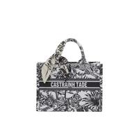 CORIOS Women Ethnic Printed Tote Handbag Bohemian Shoulder Bag Canvas Top-Handle Purse Summer Beach Bag Fashion Briefcase Laptop Bag Vacation Beach Travel Shopping Daily Hobo Bag Black S