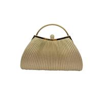 CORIOS Women Evening Bag Glitter Sequin Clutch Charming Handbag Bridal Wedding Purse Elegant Sparkly Shoulder Crossbody Bag for Weeding Cocktail Prom Banquet Party Gold