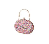 CORIOS Women Evening Bag Sequin Clutch Bag Bridal Wedding Purse Ladies Handbag with Detachable Chain Elegant Shoulder Bag Sparkly Crossbody Bag Multicolour