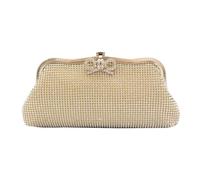 CORIOS Women Rhinestone Evening Bag Bling Crystals Clutch Bag Bridal Wedding Purse Shoulder Bag with Detachable Chain Sparkling Handbag Glitter Cocktail Prom Party Crossbody Bag Gold
