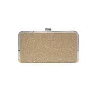 CORIOS Women Rhinestone Evening Bag Bling Crystals Clutch Bridal Wedding Purse Shoulder Bag With Detachable Chain Sparkling Handbag Glitter Cocktail Prom Party Crossbody Bag Gold