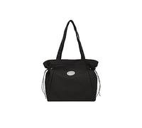 CORIOS Women's Black Oxford Tote Bag for Women, 34cm x 11cm x 30cm, 4 Pockets, Waterproof, Multi Pockets, Casual, Utility, Hobo, Shoulder Strap, Top Handle, All Seasons