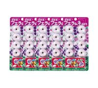Coris Grape Flavour Whistle Hard Candy, Japanese Novelty Fun Sweets with Whistle Sound, 22g (Pack of 5)