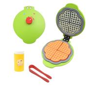 Coriver Wooden Kitchen Toys, Pancake Iron Cooking Toys, Baking Playsets, Toddler Play Breakfast Food Brunch Set, Kids Pretend Play Food Kitchen Accessories, Role Play Toys for Girls Boys 3+ Years Old