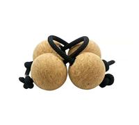 Cork Asalato Shakers 2 Pcs Rhythm Exercises for Music Enlightenment, Music Teaching Kashaka Beginner Hand Percussion Instruments Koshkash