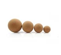 Cork Ball Set Massage Ball Cork Fascia Balls 4 Sizes Trigger Ball Natural Ball Ball Tension Release