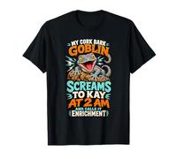 Cork Bark Goblin Gecko Screams 2AM T-Shirt