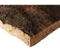 Cork bark plate | pieces made of natural cork wood from cork oak | 30x40x3 cm | untreated and natural | raw material | ideal for terrariums, rodents and birds