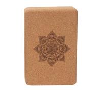 Cork Block, Cork Yoga Blocks, High Density Brick Yoga Accessories, Workout and Stretching Blocks, Professional Yoga Equipment for Home Use or
