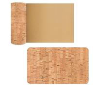 Cork Board Organizer - Self Adhesive Extra Large Pin Board for Wall, Decorative Display for Kitchen, Bedroom, Nursery, Office Pictures