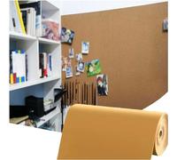 Cork Board Roll, Easy to Cut Self-Adhesive Frameless Bulletin Corkboard(1.22x4.92m(10MM))