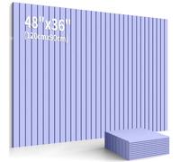 Cork Boards for Walls 48" x 36" Felt Board Alternative, 12 Pack Felt Wall Tiles Bulletin Board, Large Cork Board for Office Pin Board Tack Board Cork Boards