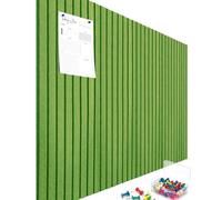 Cork Boards for Walls 48" x 36" Felt Board Alternative, 12 Pack Felt Wall Tiles Bulletin Board, Large Cork Board for Office Pin Board Tack Board Cork Boards