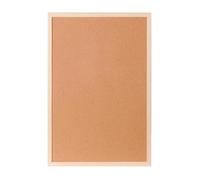 Cork Boards, Pine Wood Frame, 10 Push Pins, Message Vision Board Presentation Noteboard(60 x 90 cm)