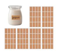 Cork bottle stickers: waterproof removable labels, jar name labels, wooden stickers, food container organization, soul