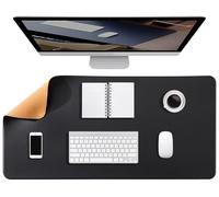 Cork Desk Mat Pad, Dual-Sided Mouse Pad for Office and Home, Ideal for Large Mouse Pad and Desk Mats on Top(Black,60x30cm)