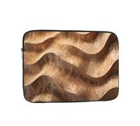 Cork grain texture Patterned 17 inch Portable Laptop Bag - Perfect for Business, Travel, School, Office Shockproof Laptop Inner Pocket