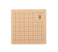 Cork Grid Macrame 18cm for DIY Knotting Cork Grid Macrame 18cm | Grid cork for surface, precise knot placement, hand weaving, sturdy wood base, 18x18cm size