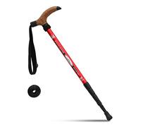 Cork Handle Retractable Aviation Aluminum Alloy Alpenstock Adjustable Telescopic Pole Anti Shock Walking Hiking Stick …