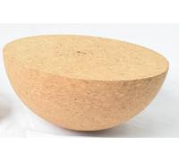 Cork Hemisphere, Balance Board Hemisphere Made of Solid Cork, Diameter 15 cm, Height 7 cm, Suitable for Any Balance Board, Balance Training Indoor Board, Pure Surf Feeling for Children Adults