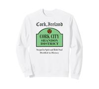 Cork Ireland Pub Sign Design Shandon District Souvenir Sweatshirt