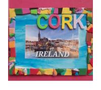 Cork Ireland Souvenir Fridge Magnet handmade mosaic idea travel holidays 7x9 cm approx