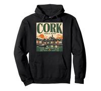 Cork Ireland Sunrise Rebel City Est. 915 Pullover Hoodie