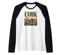 Cork Ireland Sunrise Rebel City Est. 915 Raglan Baseball Tee