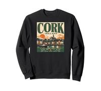 Cork Ireland Sunrise Rebel City Est. 915 Sweatshirt