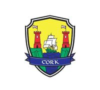 Cork Irish County Crest Sew On Iron On Shield Patch Northern Ireland
