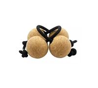 Cork Kashaka Adjustable Portable Asalato Shakers for Rhythm Training, Koshkash Beginner Aslatua Shakers Silent Ball Music Enlightenment(2pcs)