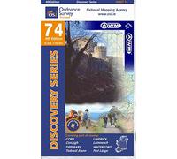 Cork, Limerick, Tipperary and Waterford ~ The Outstanding All Weather Discovery Map 74 with free distance ruler