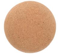 Cork Massage Ball for Yoga, Trigger Point Relief and Self Release | Khaki Finish, Smooth Surface, for Reflex Areas and Glutes, Suited to Runners and Fitness Enthusiasts