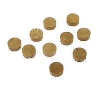 Cork Pads Maxmoral 10pcs Spit Valve Cork Trumpet Repairing Cork Pads 9 x 4 mm Trumpet Corks Water Key Cork Pad Replacement