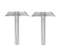 Cork Puller, Cork Retriever, Stainless Steel Cork Retriever, 2PCS Cork Borer, Rubber Stopper Borer, Tool for School Laboratory