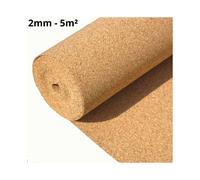 Cork Roll 2mm - 5m2 (53.81sqft)
