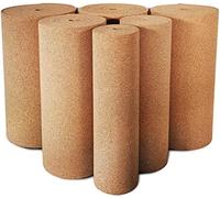 Cork Roll Board | Natural Insulation Cork Floor Underlay | Versatile | Sound and Heat Insulating Sheet | Many Thicknesses and Lengths (6 mm, 100 x 300 cm)
