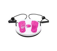 Cork Roller Long Waist Twisting Disc Massage Waist Twisting Board With Pull Rope Engineering Exercise Twisters Boards With Sole For Slimming Yoga Ligament Stretching Belt (One Size)