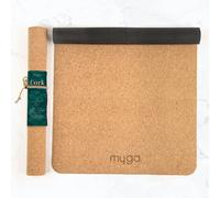 Cork Travel Yoga Mat on Rubber Myga 66x183 cm
