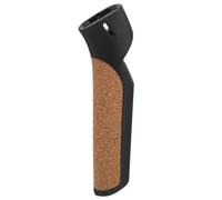 Cork Trekking Pole Handle Replacement Wood Grip for Hiking Walking Stick | Lightweight Black Wood Adapter, Easy Install for Skiing and Picnicking, Improves Balance and Hand Protection