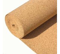 Cork Underlay 6mm Thick 1m x 5m - 5m2 Cork Sheet Roll