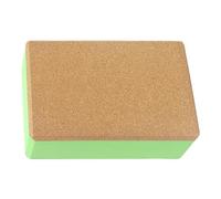 Cork Yoga Block - Soft Portable Exercise Blocks, Lightweight Cork Yoga Block | Non Slip High Density Exercise Block, Indoor & Outdoor Yoga Accessories for Home Studio, (9x6x3 Inches)