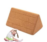 Cork Yoga Blocks, Yoga Cork Blocks | Natural Triangular Brick - Inflexible Yogis Block for Yogis, Cubes Stretching Cubes, Sounding Height