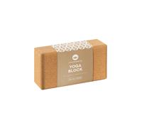 Lotuscrafts Yoga Block Cork Supra Grip - ecologically made - yoga block made of natural cork - cork block for yoga and pilates - yoga block for beginners and advanced - Small